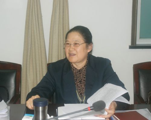 吴秀兰一行来我县