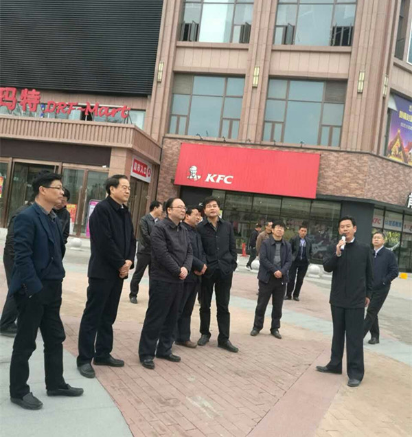 怀远县党政代表团来我县考察经济社会发展情况