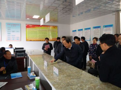 县委书记周学保到任桥镇检查指导党建综治工作