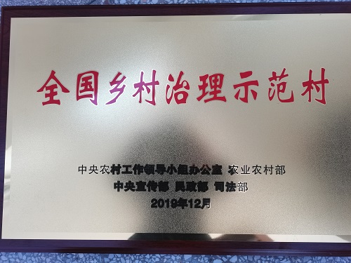 连城镇禹庙村积极打造全国乡村治理示范村