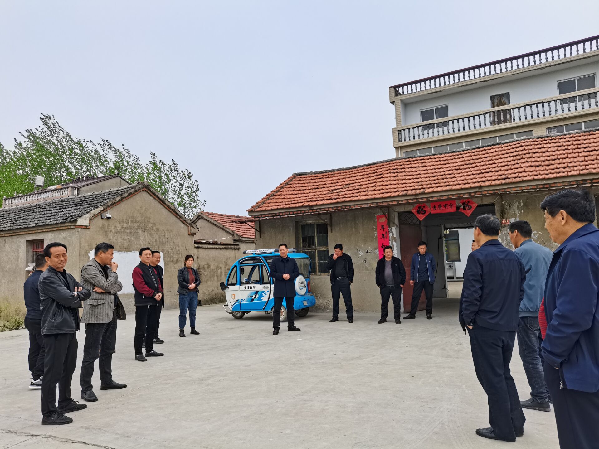 任桥镇开展村庄清洁行动整治提升观摩活动