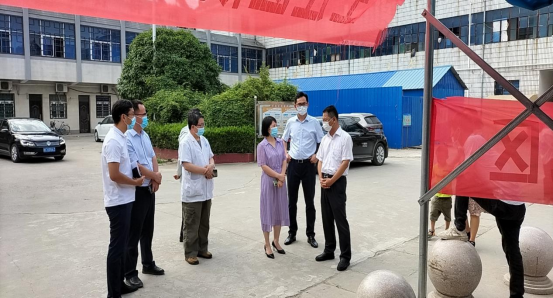 固镇县卫健委王庄镇卫生院倪涛县长王艳副县长莅临王庄镇中心卫生院