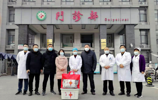 固镇县卫健委王艳副县长到县中医院慰问援鄂人员