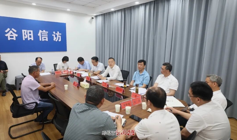 马军赴固镇县开展带案下访活动